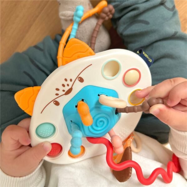 WOOPIE BABY Sensorinis žaislas-kramtukas „Lapė“